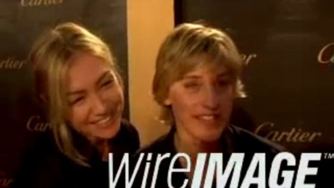 Ellen Degeneres and Portia De Rossi Cartier