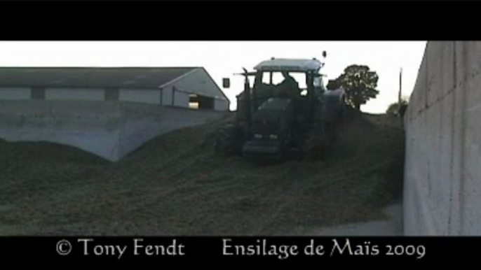 Ensilage De Maïs 2009 Partie N°3 Chez Tony Fendt