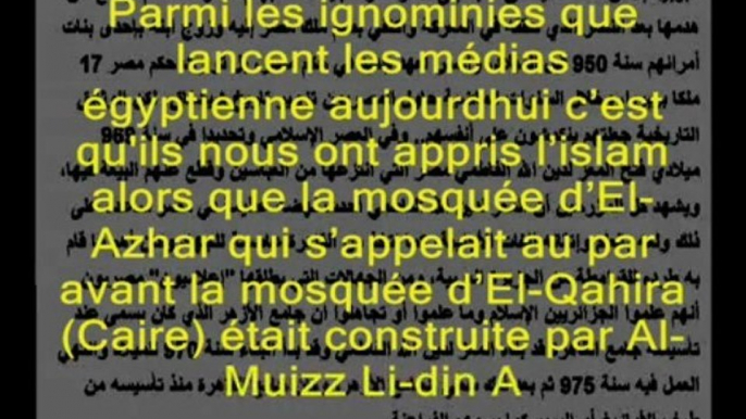 Des Amazighs (berbères) ont brisé l'arrogance des Pharaons !