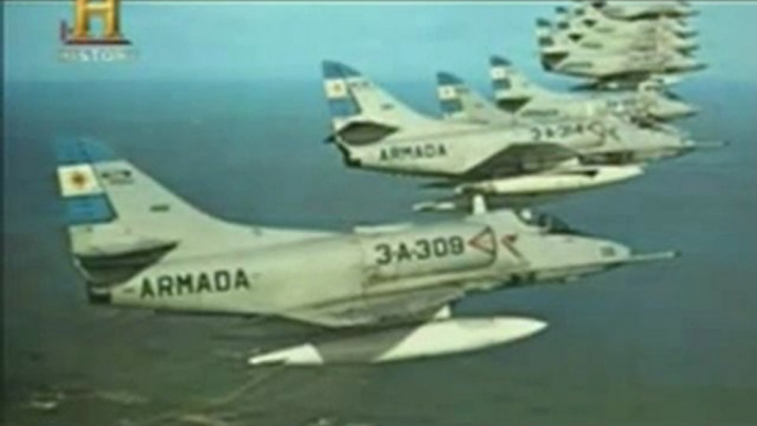 1 - Malvinas - Falklands - La batalla aeronaval -1982