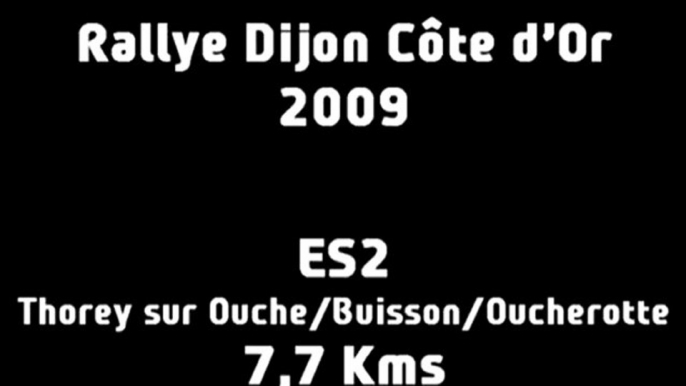 ES2 Rallye Dijon Côte d'Or 2009