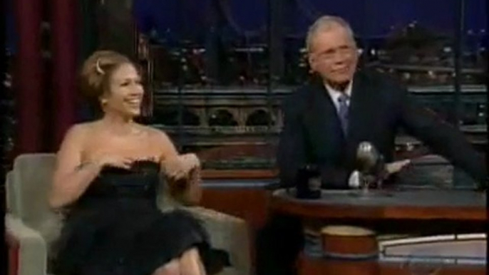 Jennifer Lopez @ Late Show with David Letterman 2005 (Pt. 3)