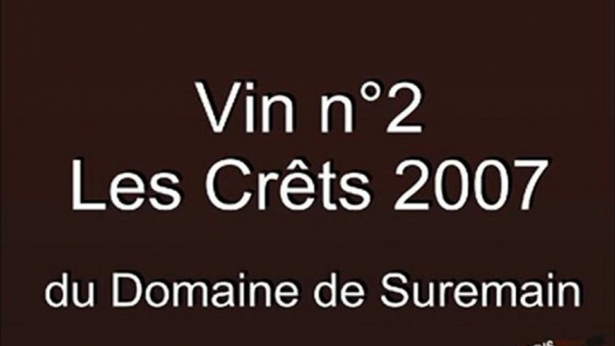 Les Crêts 2007 du domaine de Suremain - Mercurey