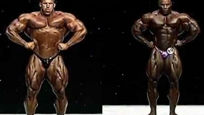 BODYBUILDING -OLYMPIA 2009 - JAY CUTLER VS PHIL HEATH