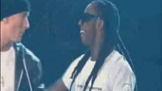 Lil Wayne, Drake, Eminem, Travis Barker Perform The Grammys