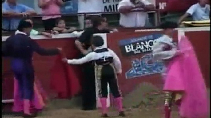 12-Year-Old Bullfighter Is Gored