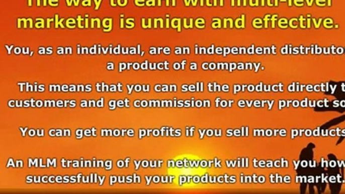 MLM Training - Ensuring MLM Success