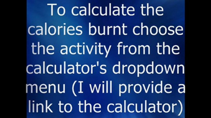 How Many Calories Do You Burn?