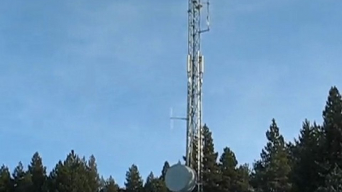 Plateau de Beille : antenne