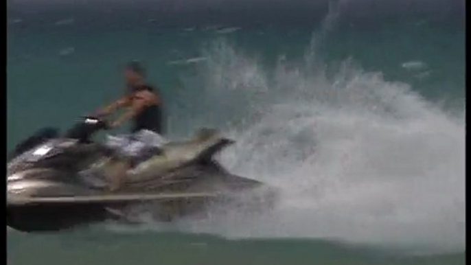 Reportage jet ski pour Medi 1 Sat