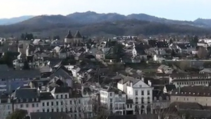 Vue d'Oloron Sainte-Marie (Pyrénées Atlantiques, France)