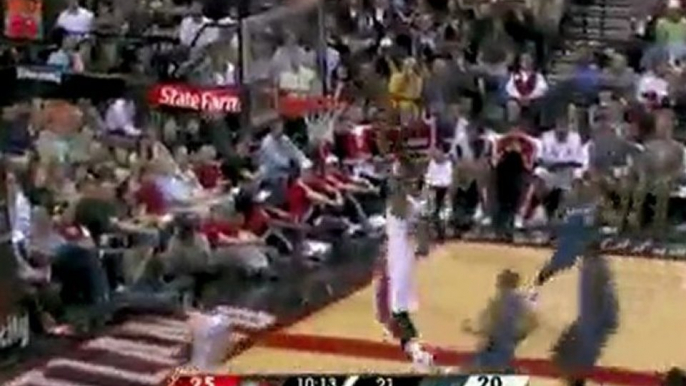 LaMarcus Aldridge gets the steal and the Blazers get things