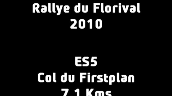 ES5 Rallye du Florival 2010