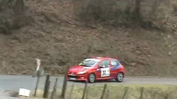 RALLYE BALDOMERIEN 2010 gonnot 206 volant