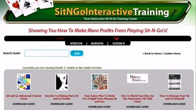 Sit and Go Poker Pro Shows You How To Profit In Texas Holdem