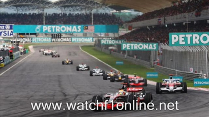 watch formula 1 Malaysian gp 2010 live streaming