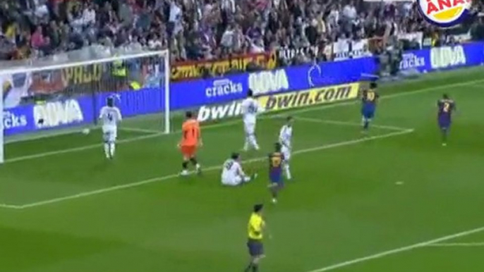 Real 0 vs 2 Barca (classico) 2009/2010                   