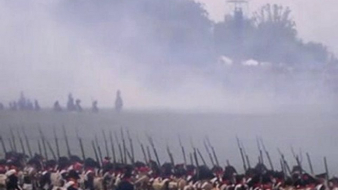 Waterloo-battle re-enactment1/reconstitution de la bataille1