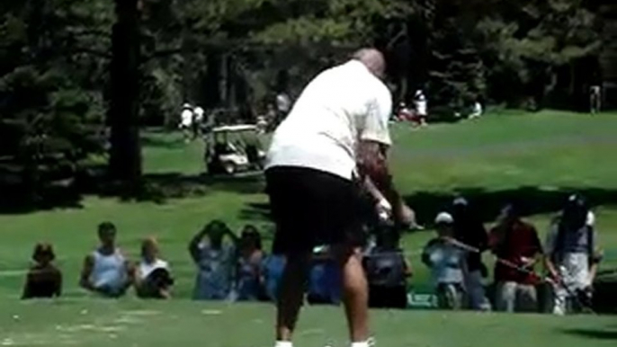 Charles Barkley Golf Swing