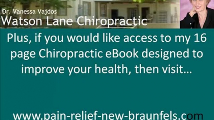 Pain Relief New Braunfels, What do chiropractors do?