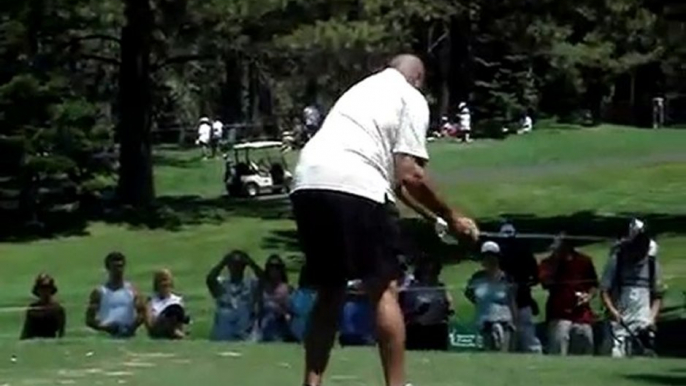 Charles Barkley Golf Swing