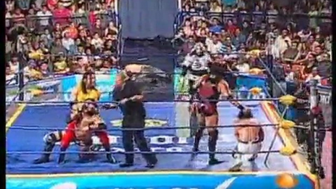 Cibernético, Heavy Metal, Nicho vs Chessman, LA Park, Zorro