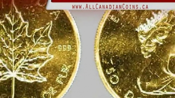 Canadian Maple Leaf Gold Coin Bullion