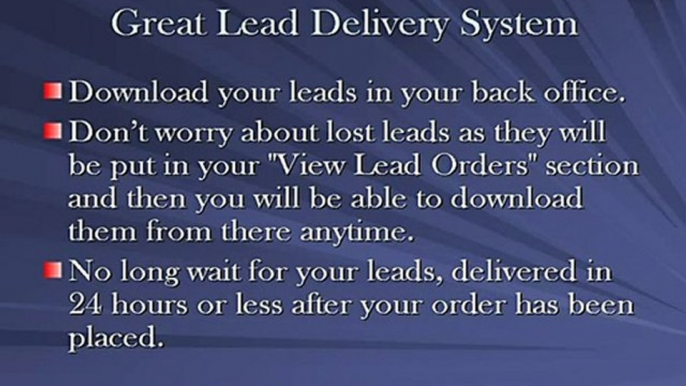 Quality Exclusive MLM Leads, Qualified Leads For Home Busin