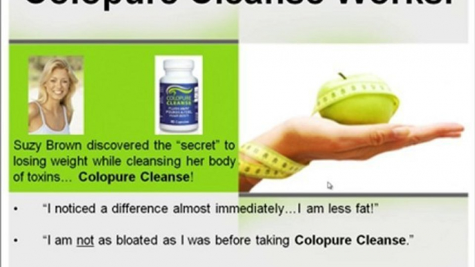 Shed Extra Pounds With Colopure Cleanse Supplements