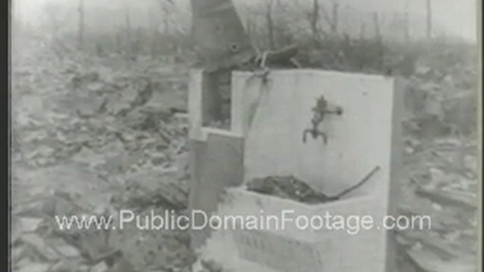 Bombing of Hiroshima WWII Enola Gay Public Domain Footage