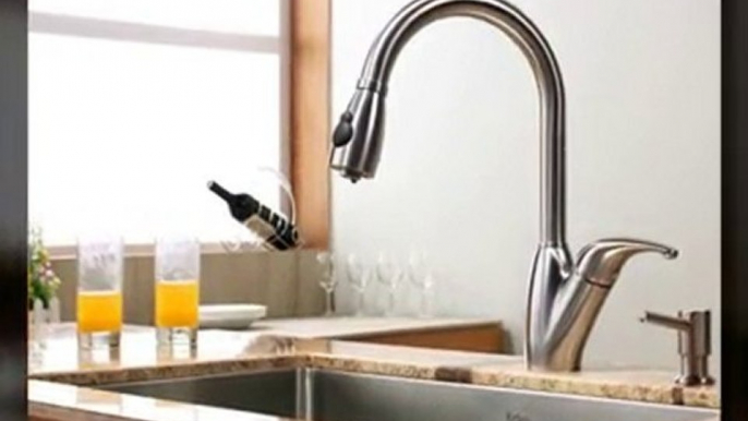 Kraus Kitchen Sink, Kitchen Faucet & Soap Dispenser Combo