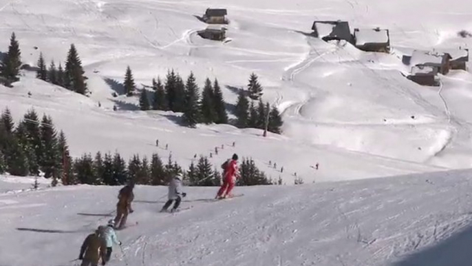 Abondance Ski resort French Alps