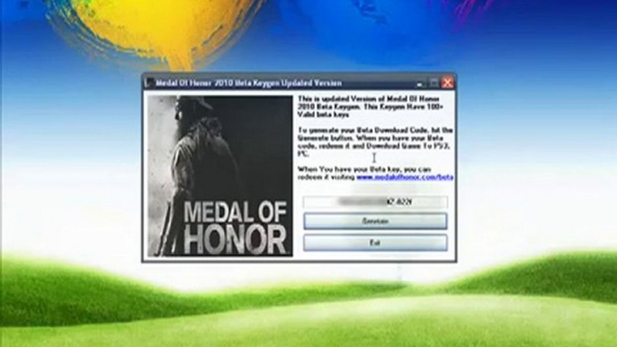 How To Get Medal Of Honor 2010 Beta Multiplayer Keygen ...