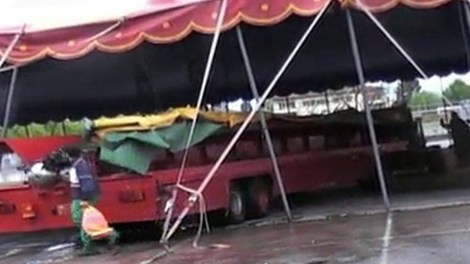 Au cirque "Démontage" Nock le bijou des cirques Suisse