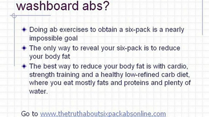 Six pack abs diet six pack abs workout get six pack abs