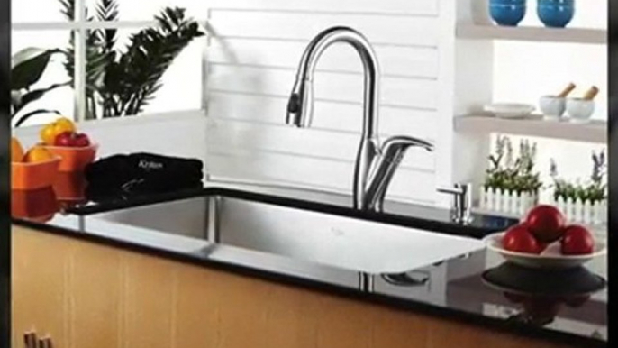 Kraus Kitchen Sink, Kitchen Faucet & Soap Dispenser