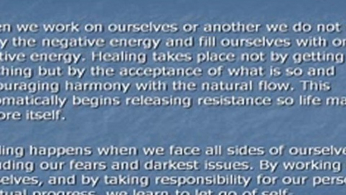 Reiki, Resistance and Release