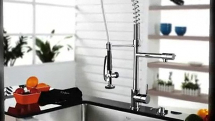 Kraus Steel Farmhouse Sink & Chrome Faucet with Soap ...