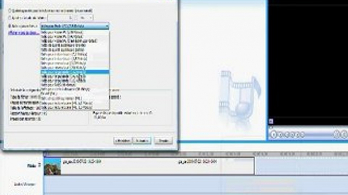 TUTO comment convertir un projet windows movie maker en AVI.