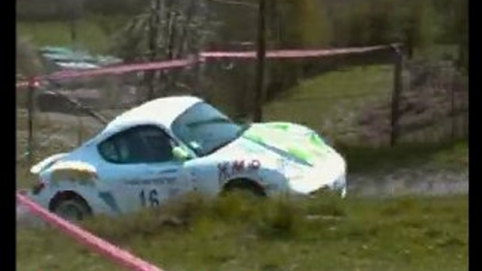 Rallye Suisse Normande ES1 P.Chevallier Porsche Cayman