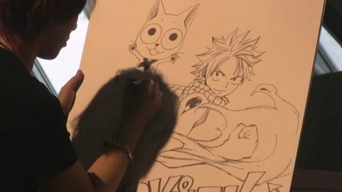 Master Class Hiro Mashima (Fairy Tail) à Japan Expo 2010