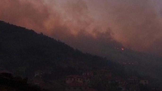 Villages Evacuated As Wildfires Threaten Western Turkey