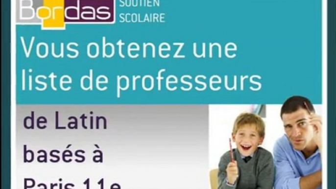 Soutien Scolaire Latin - Paris 11e