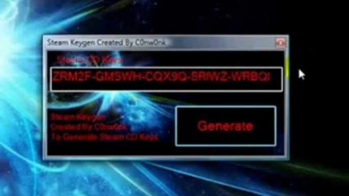 Steam Keygen 2010 * New + Working + Downloadlink*