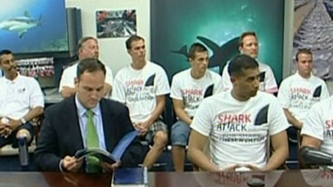 Shark attack victims say protect sharks