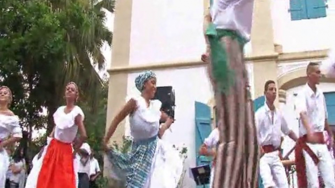 Spectacle des Compères Créoles Au Musée De Villèle