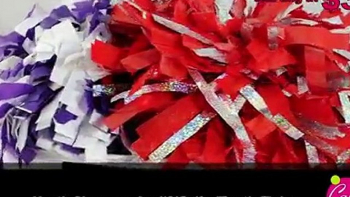 Our Plastic Cheer Poms Will Have Your Cheerleaders Fired Up!