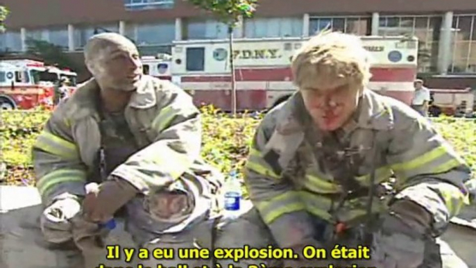 Explosions au WTC: des pompiers témoignent (11 Septembre)