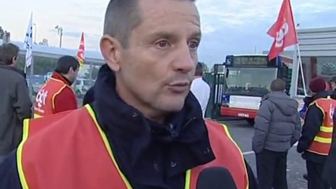 Retraites : Les dépôts de bus bloqués à Toulouse