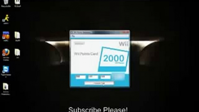 Nintendo Wii Points Generator  hack october 2010